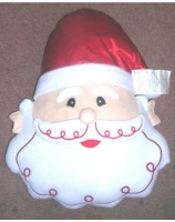 (image for) Santa Face Shaped Pillow - Click Image to Close